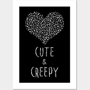 Cute & Creepy! Posters and Art